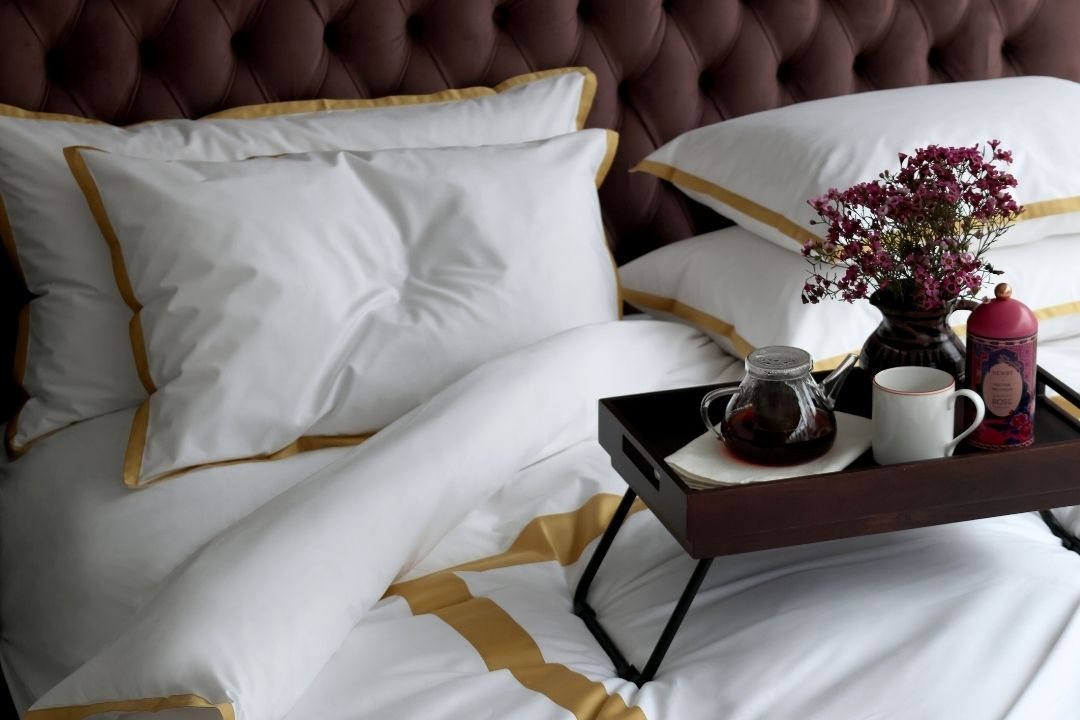 And So To Bed Tea In Bed campaign with Richard Brendon, Newby Teas and Dormitory